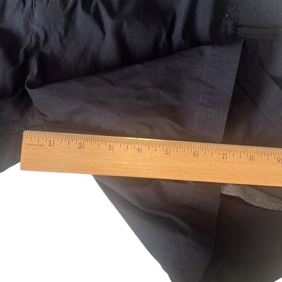 Eddie Bauer Black Pockets Nylon Spandex Casual Shorts Size 16 - Picture 9 of 11